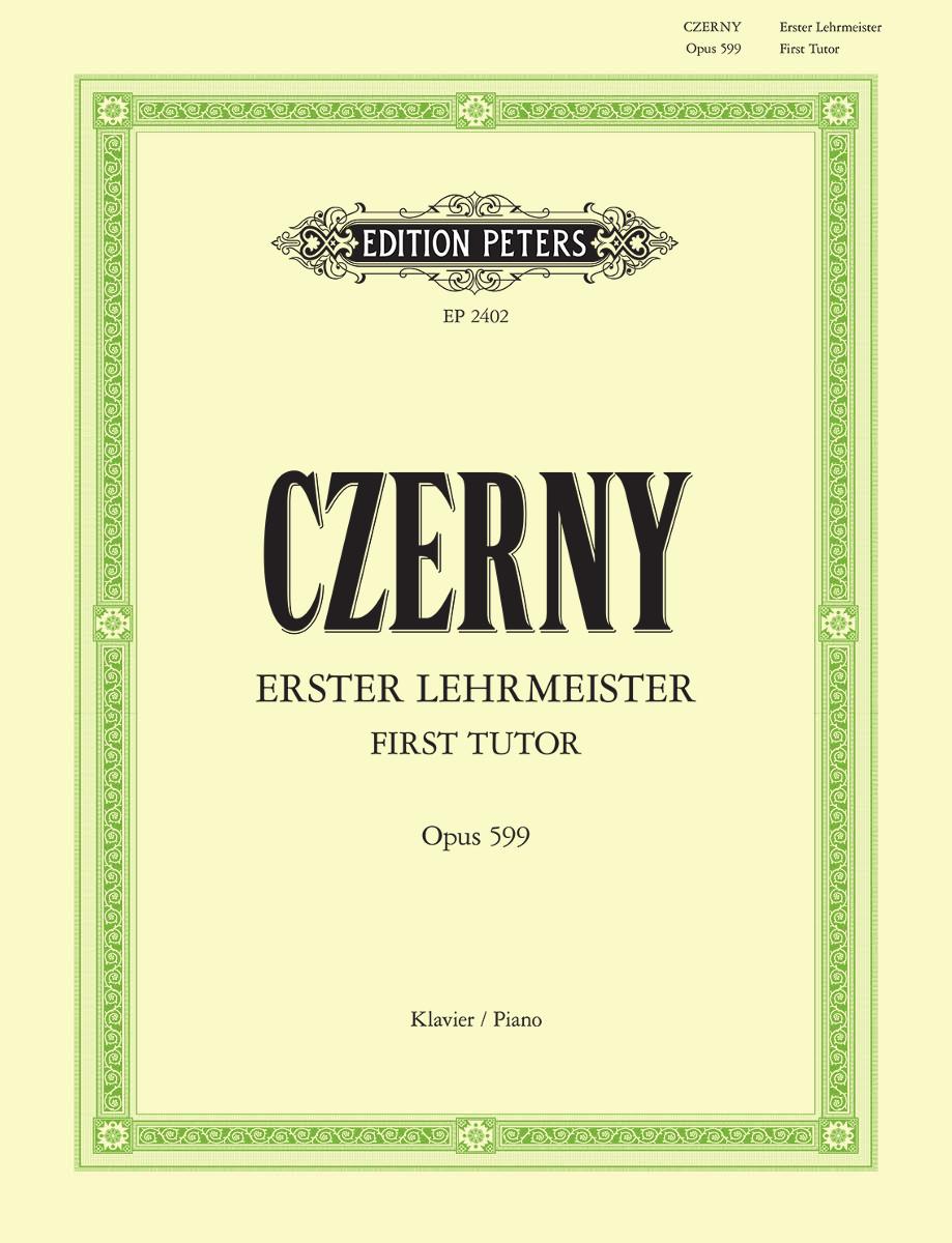 Czerny: First Tutor Op. 599 for Piano