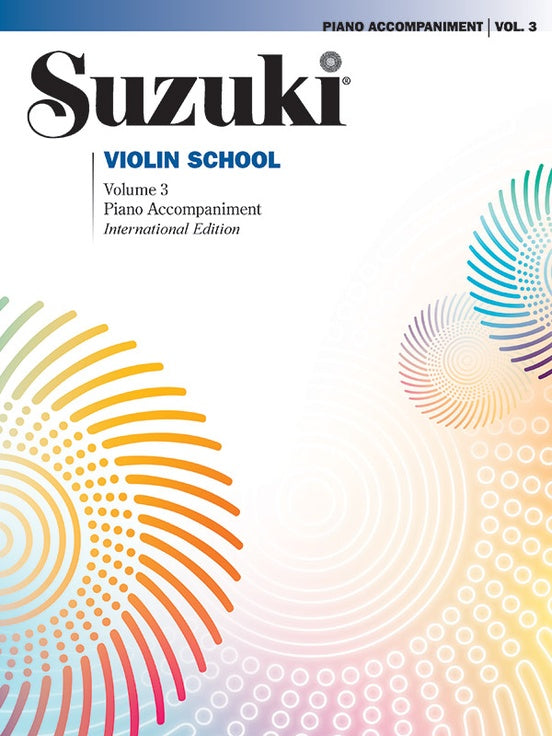 Suzuki Violin School Volume 3, Piano Accompaniment