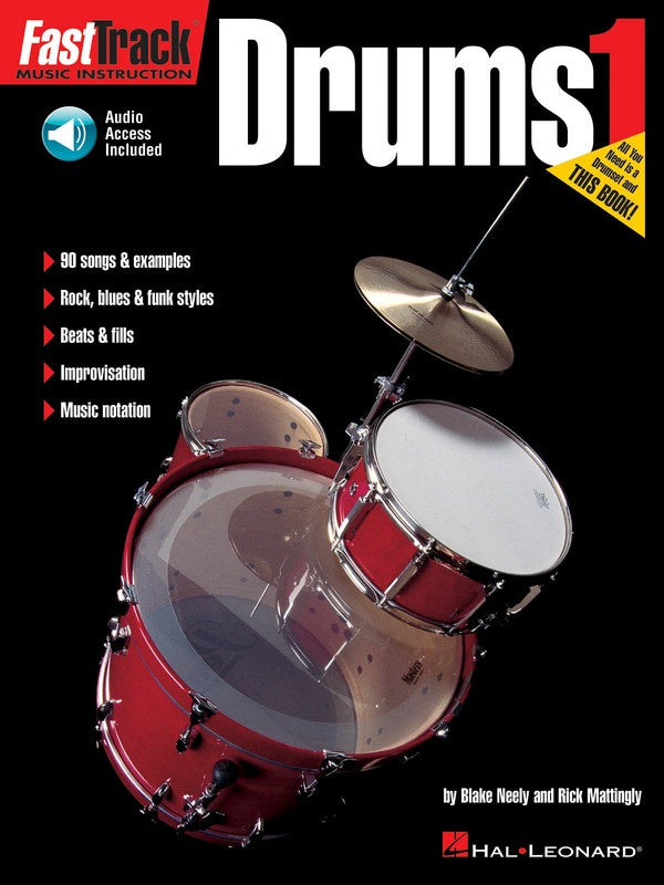 FastTrack Drums Method - Book 1