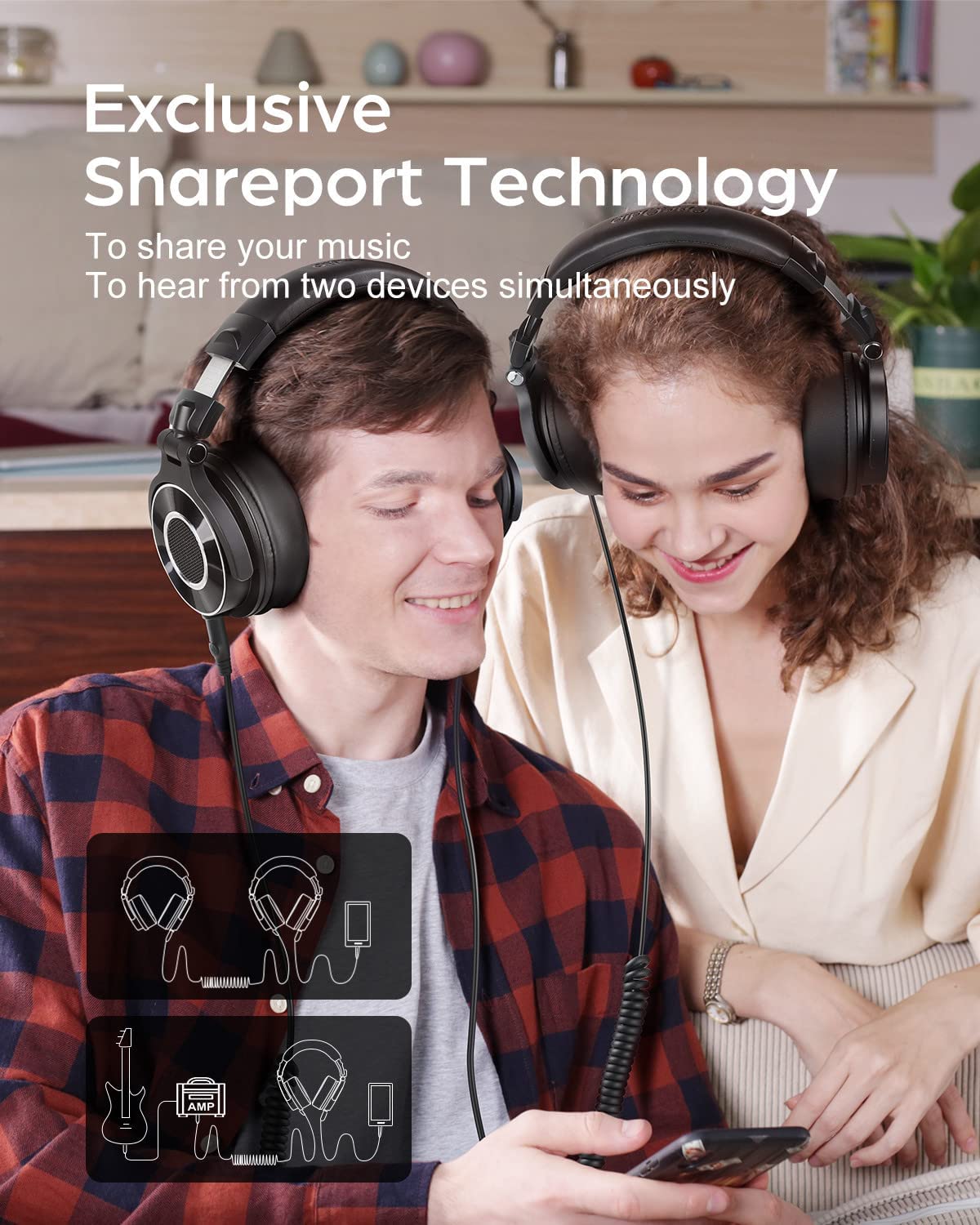 OneOdio Monitor 60 Wired Headphones