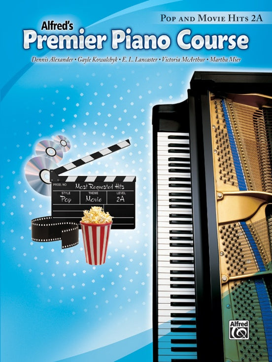Alfred's Premier Piano Course, Pop and Movie Hits 2A
