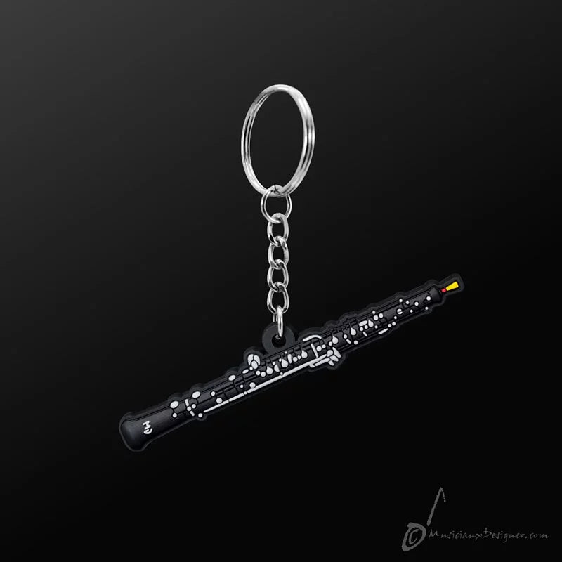 Music Key Ring - Oboe