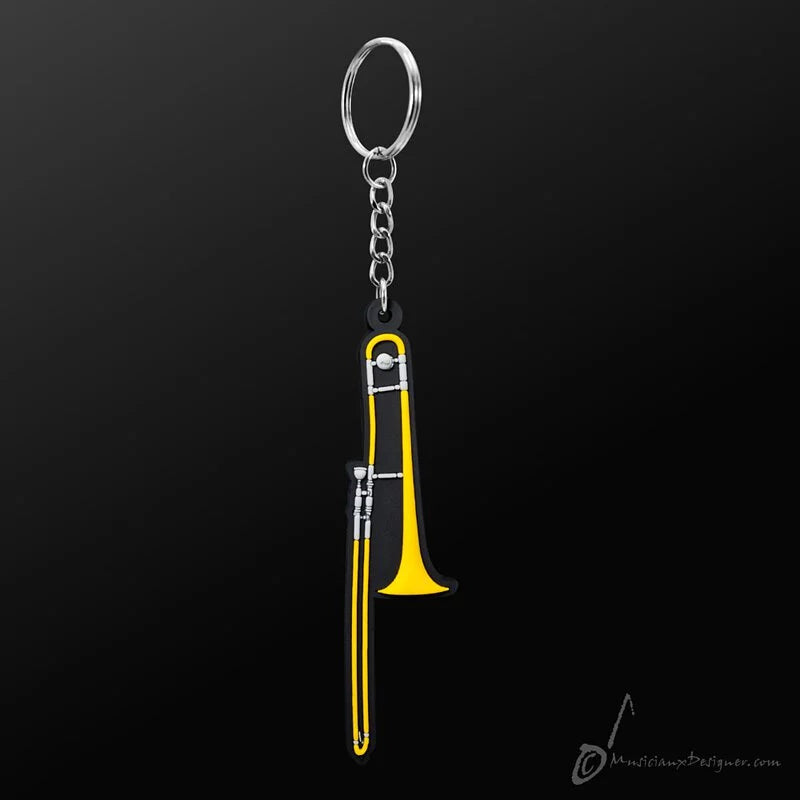 Music Key Ring - Trombone