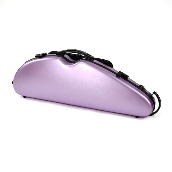 HQ Half Moon Violin Case, Brushed Mauve