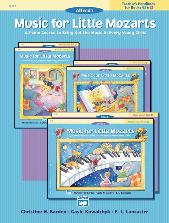 Music for Little Mozarts Teachers Books 3 & 4