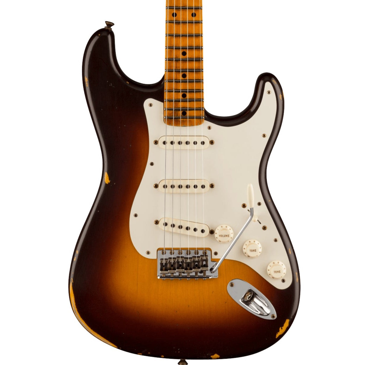 Fender Custom Shop Limited Edition Fat '50s Strat® - Relic®, Wide-fade Chocolate 2-color Sunburst