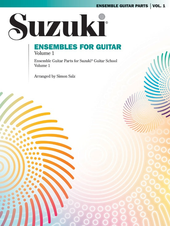 Suzuki Ensembles for Guitar, Volume 1