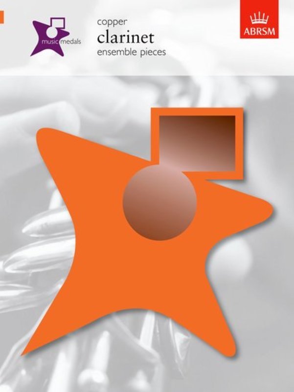 Music Medals Clarinet Ensemble Pieces - Copper