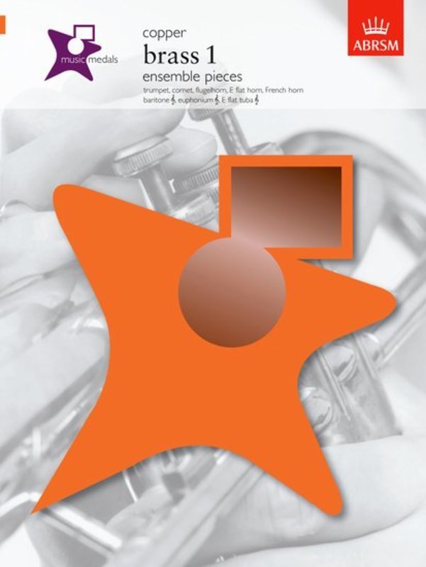 Music Medals Brass 1 Ensemble Pieces - Copper