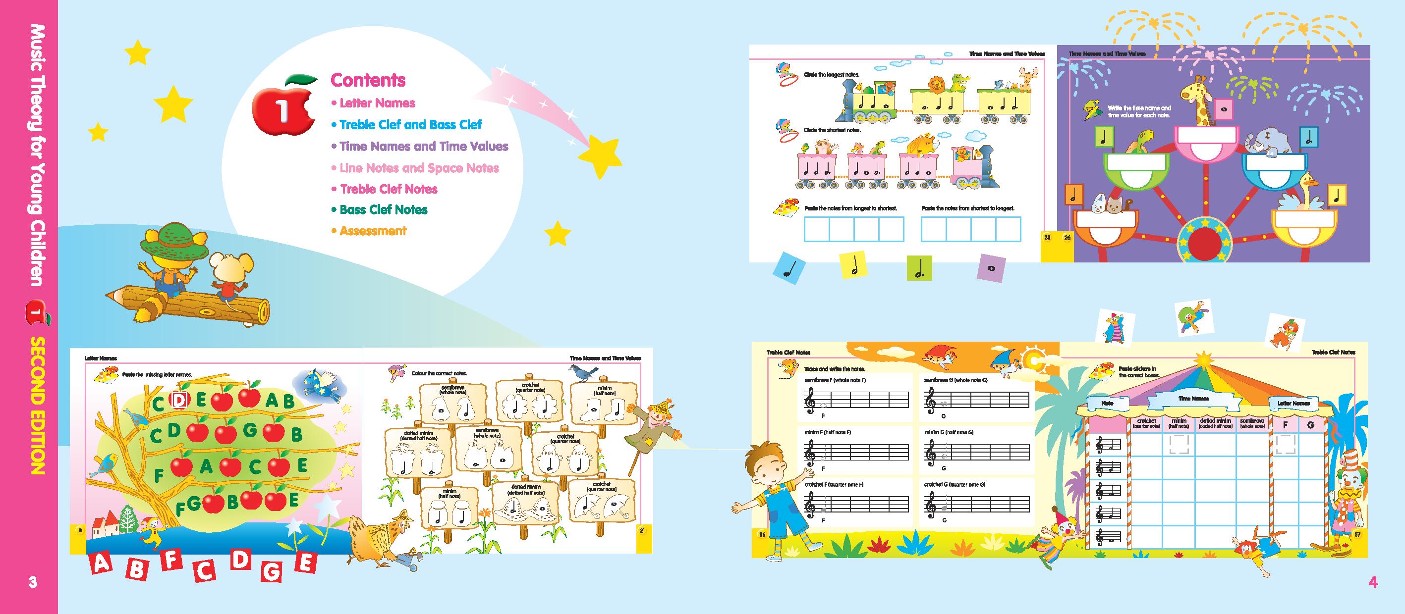 Music Theory For Young Children Level 1