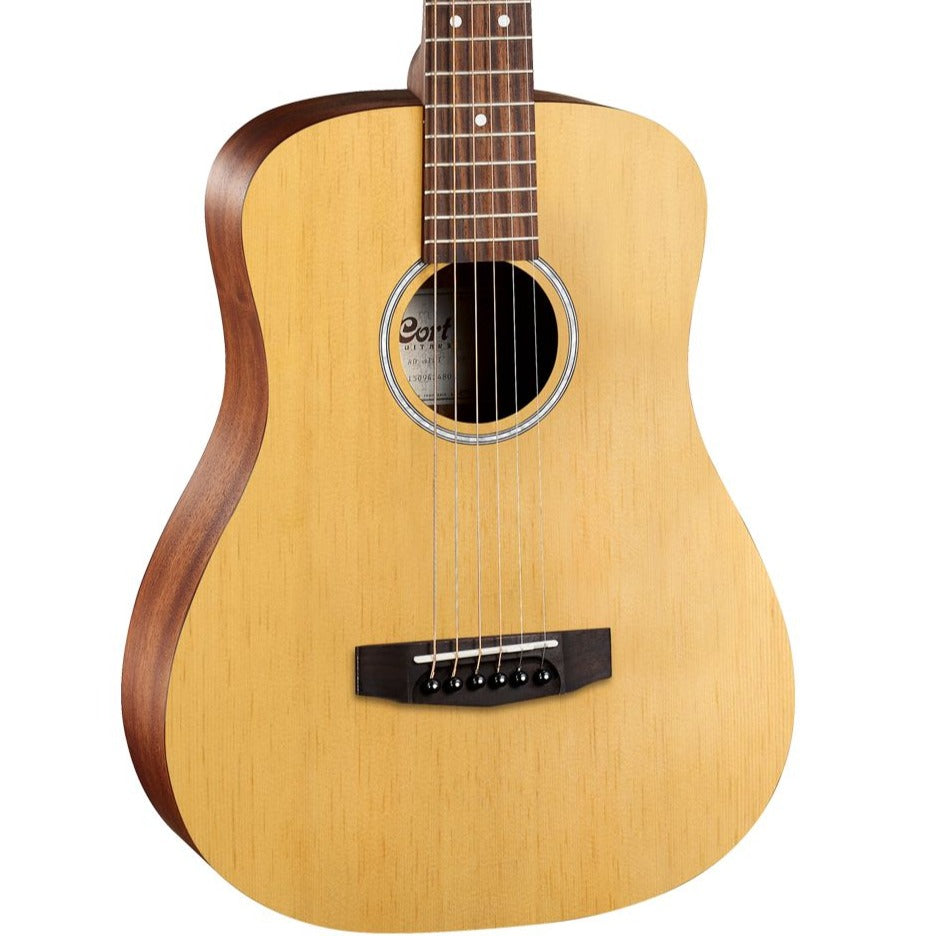Cort AD Mini 3/4 Size Acoustic Guitar, Natural
