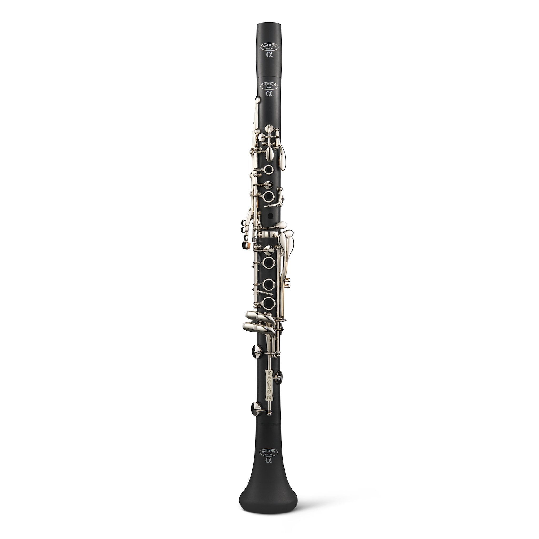 Backun Alpha Bb Clarinet w/ Nickel Keys