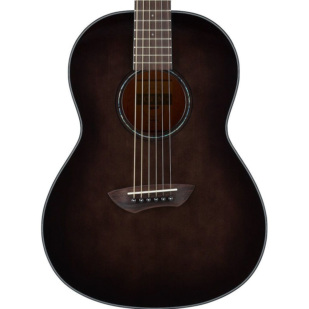 Yamaha CSF1M Modern Parlor Acoustic Guitar, Translucent Black