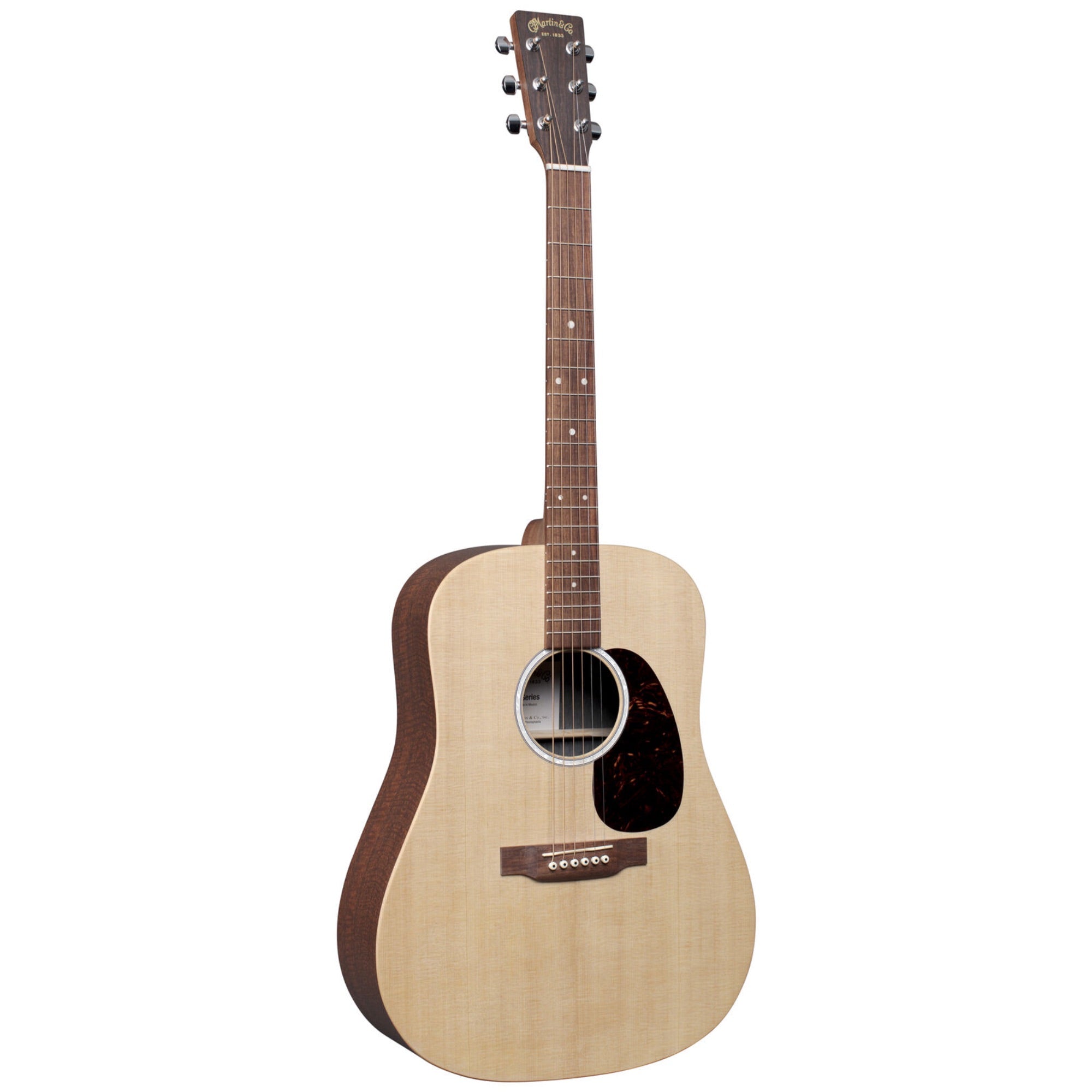 Martin DX2E Dreadnought Acoustic Electric Guitar Mahogany