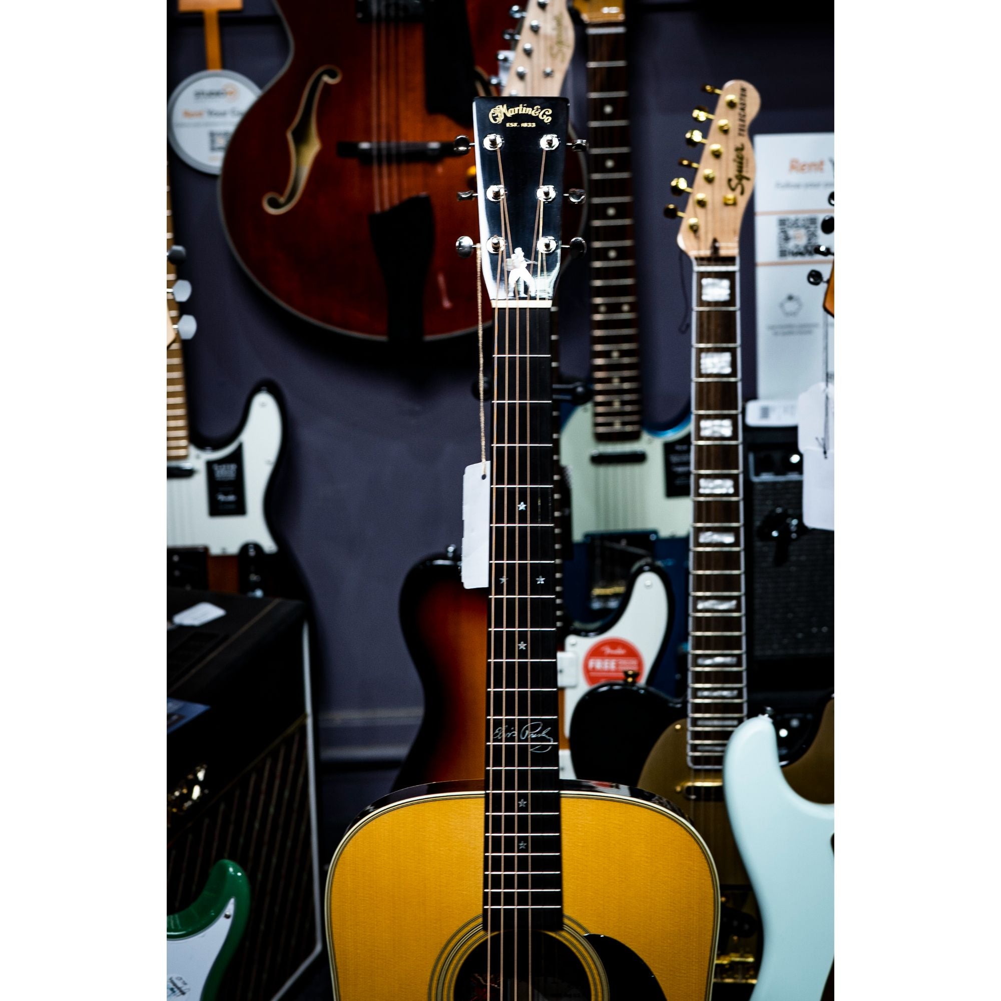 Martin D28M Elvis Presley Commemorative Limited Edition Acoustic Guitar