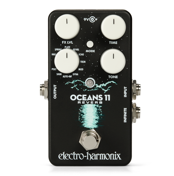EHX Oceans 11 Reverb Pedal