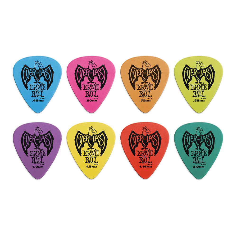 Ernie Ball Everlast Picks 12-Pack