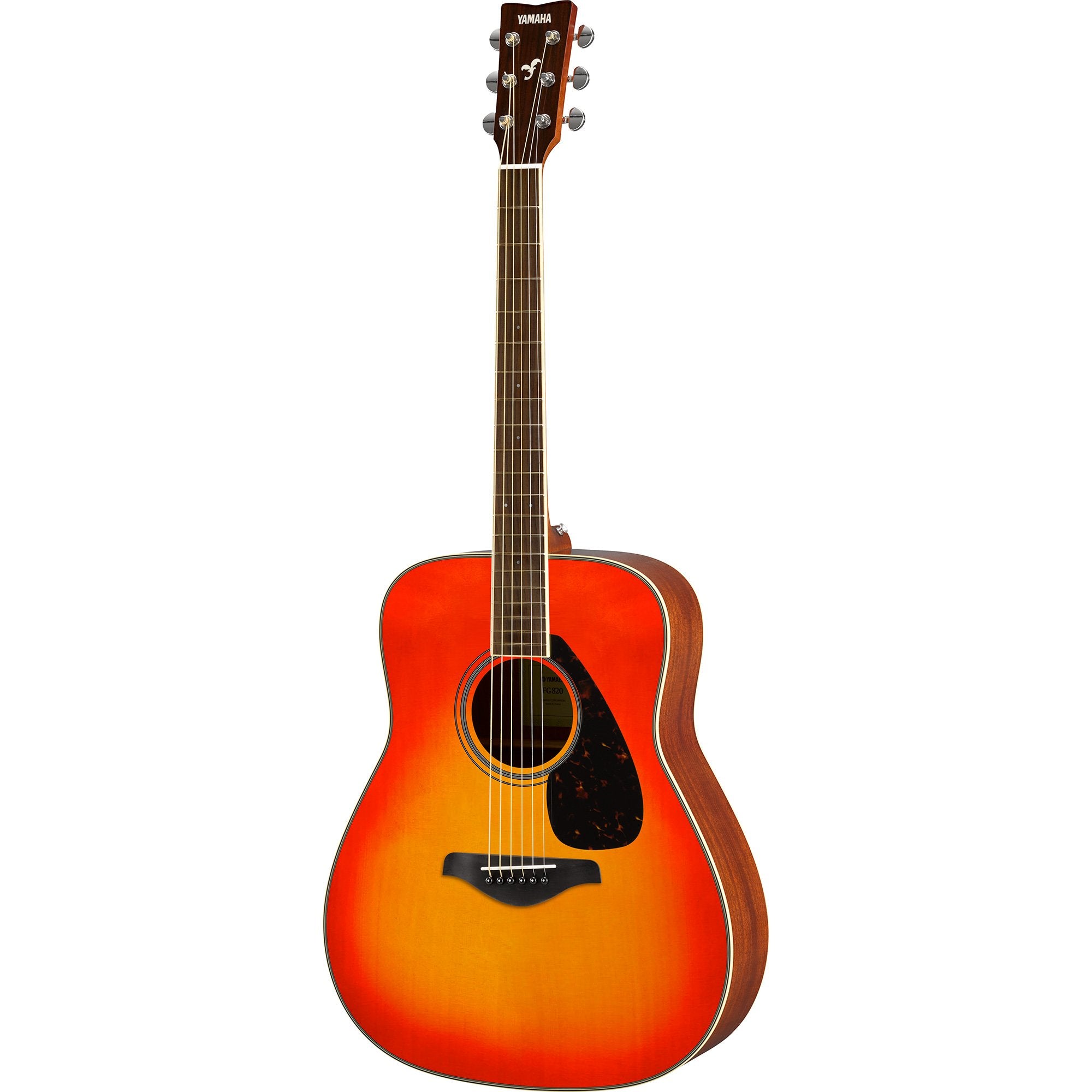 Yamaha FG820 Acoustic Guitar, Autumn Burst
