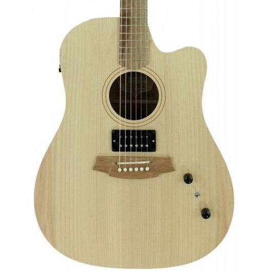 Cole Clark FL1EC Acoustic Electric w/ Humbucker, Bunya Blackwood