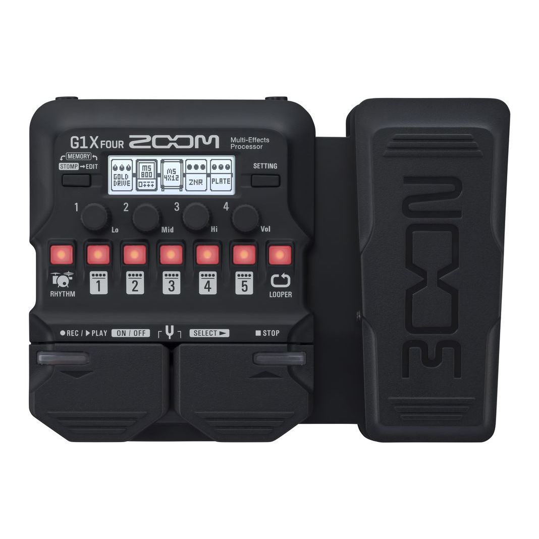 Zoom G1X Four Guitar Multi-Effects Pedal