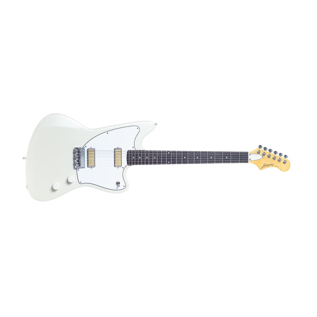 Harmony Guitar Silhouette | Pearl White