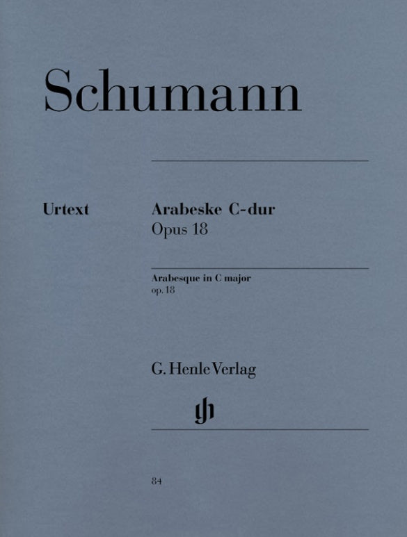 Schumann: Arabesque C major op. 18 Piano Solo