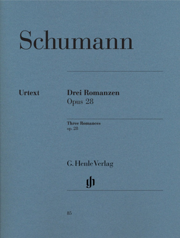 Schumann: 3 Romances Op 28 Piano Solo