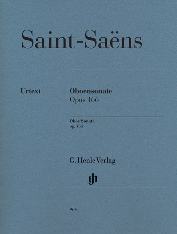 Saint-Saëns: Oboe Sonata op. 166 for Oboe & Piano