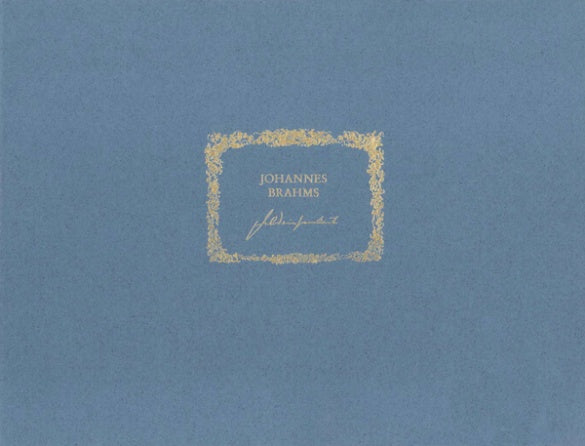 Brahms: Feldeinsamkeit Ich ruhe still Op 86 No 2 Facsimile