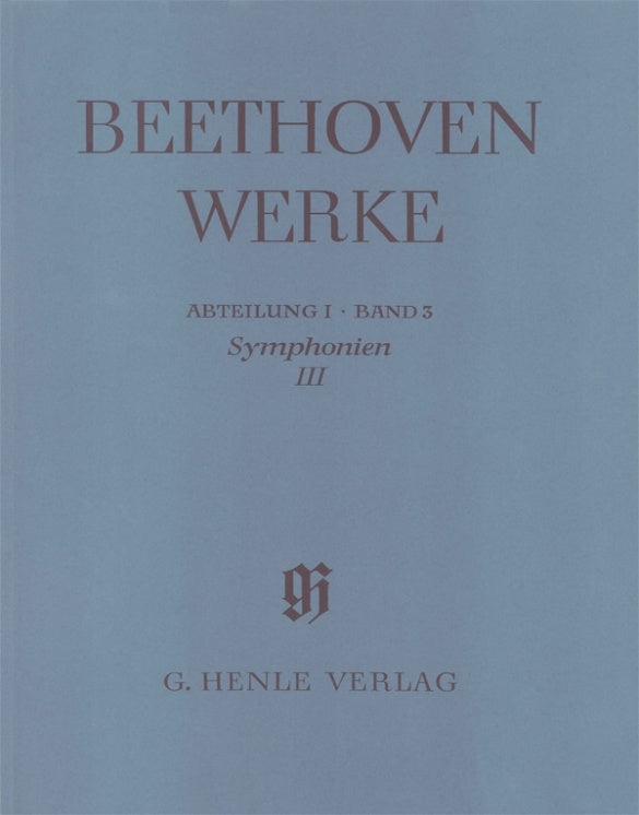 Beethoven: Symphonies Volume 3 No 5 & 6 Full Score