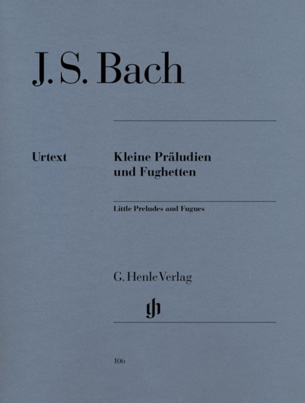 Bach: Little Preludes & Fugues Piano Solo