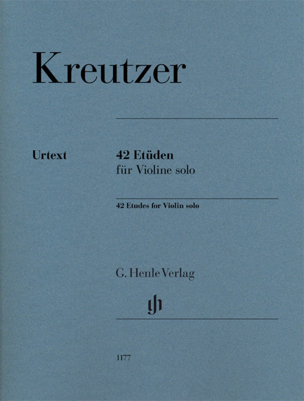 Kreutzer: 42 Etudes for Violin Solo