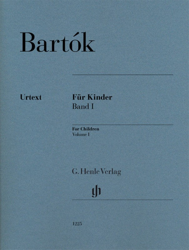 Bartók: Bartok For Children Volume 1 Piano Solo
