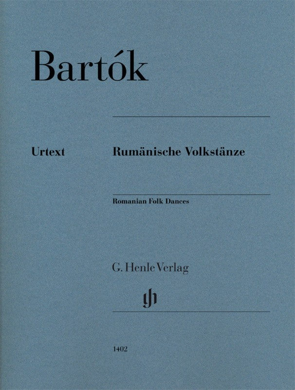 Bartók: Romanian Folk Dances Piano Solo