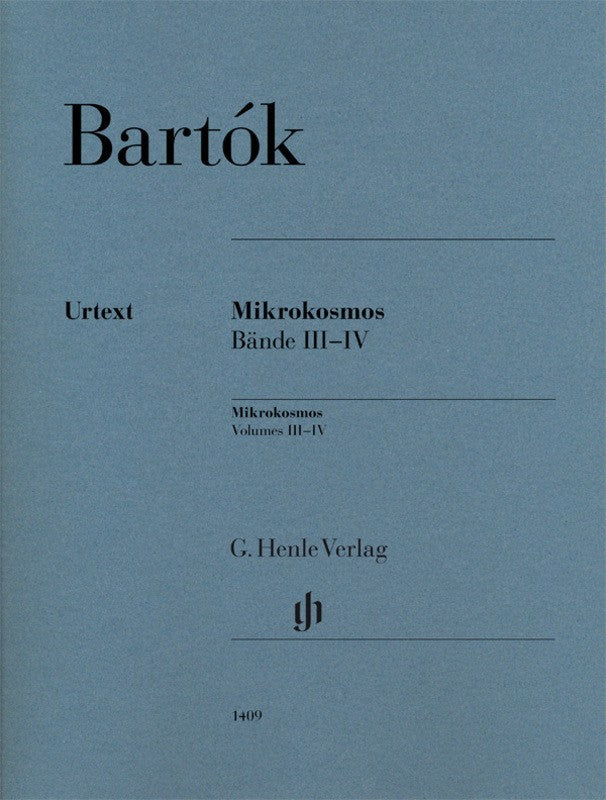 Bartók: Mikrokosmos Volumes III-IV Piano Solo