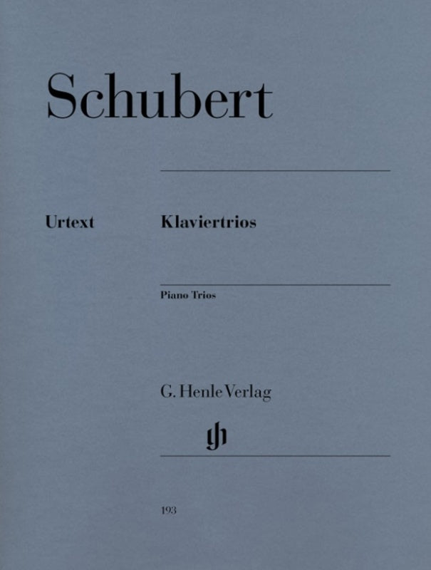 Schubert: Piano Trios