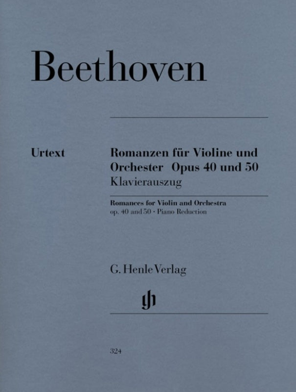 Beethoven: Romances for Violin Op 40 & 50 for Violin & Piano