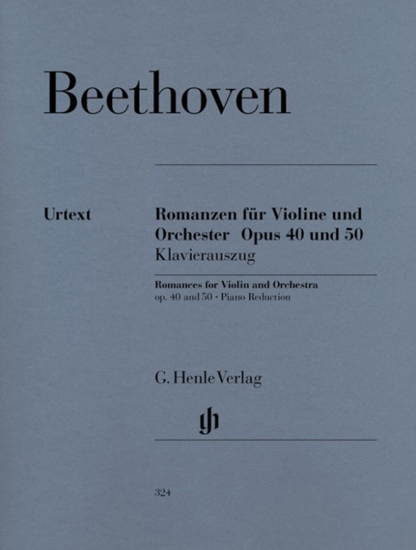Beethoven: Romances for Violin Op 40 & 50 for Violin & Piano