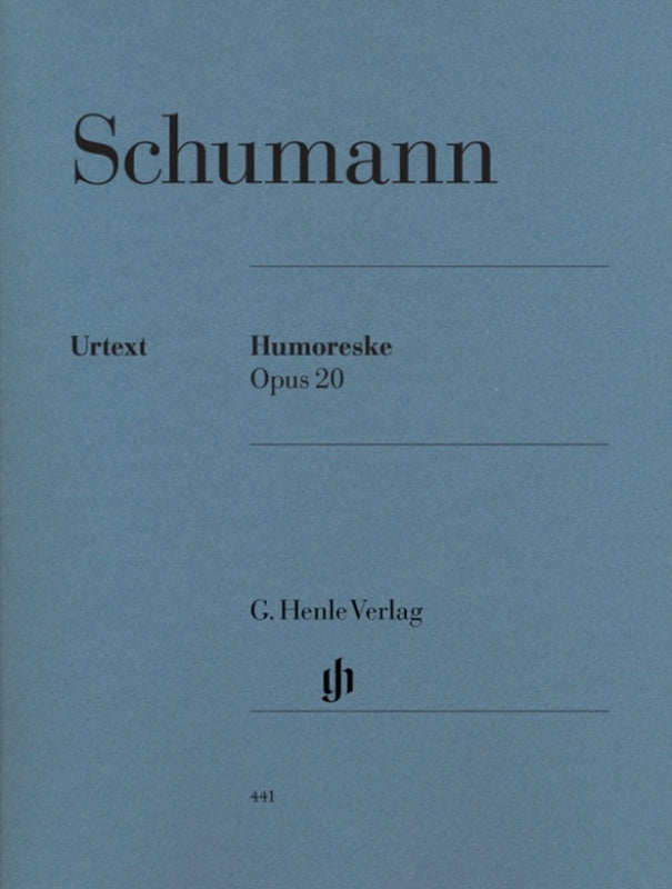 Schumann: Humoresque B-flat Major Op 20 Piano Solo