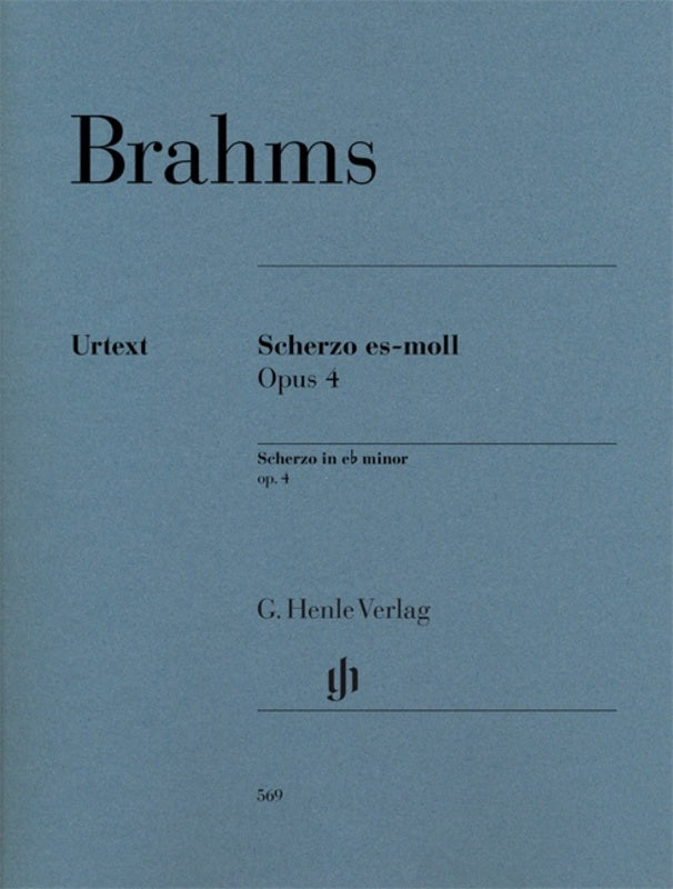 Brahms: Scherzo Op 4 Piano Solo