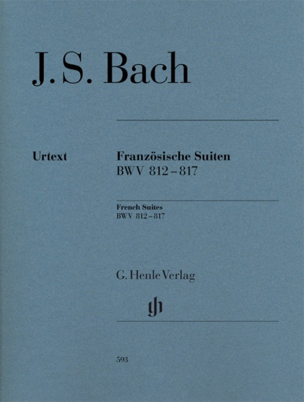 Bach: French Suites BWV 812-817 Piano Solo