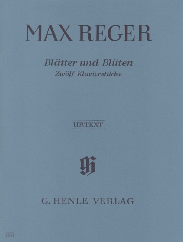Reger: Leaves & Blossoms Piano Solo