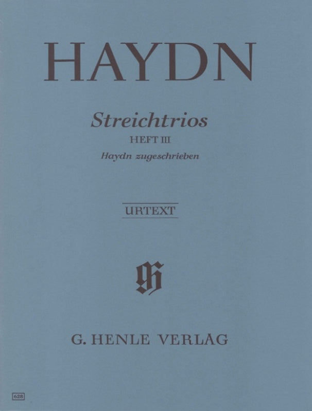 Haydn: String Trios attributed to Haydn Volume 3