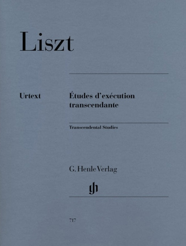Liszt: Transcendental Studies Piano