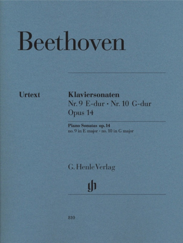 Beethoven: Sonata No 9 Op 14 No 1 & Sonata No 10 Op 14 No 2