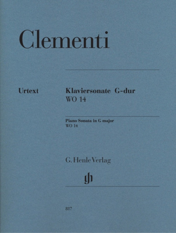 Clementi: Piano Sonata in G Major WO 14
