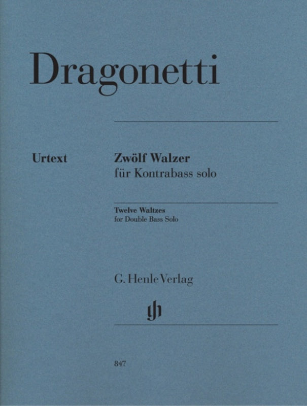Dragonetti: 12 Waltzes for Double Bass