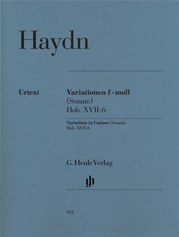 Haydn: Variations in F Minor Hob XVII:6 Piano Solo
