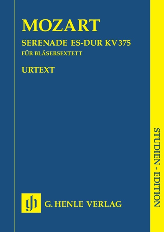 Mozart: Serenade in Eb Major K 375 Study Score