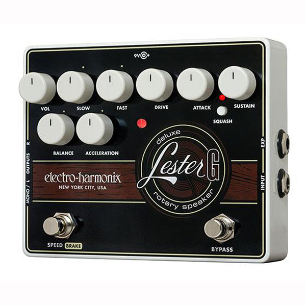 leslie pedal EHX Lester G Deluxe Rotary Speaker Leslie Pedal
